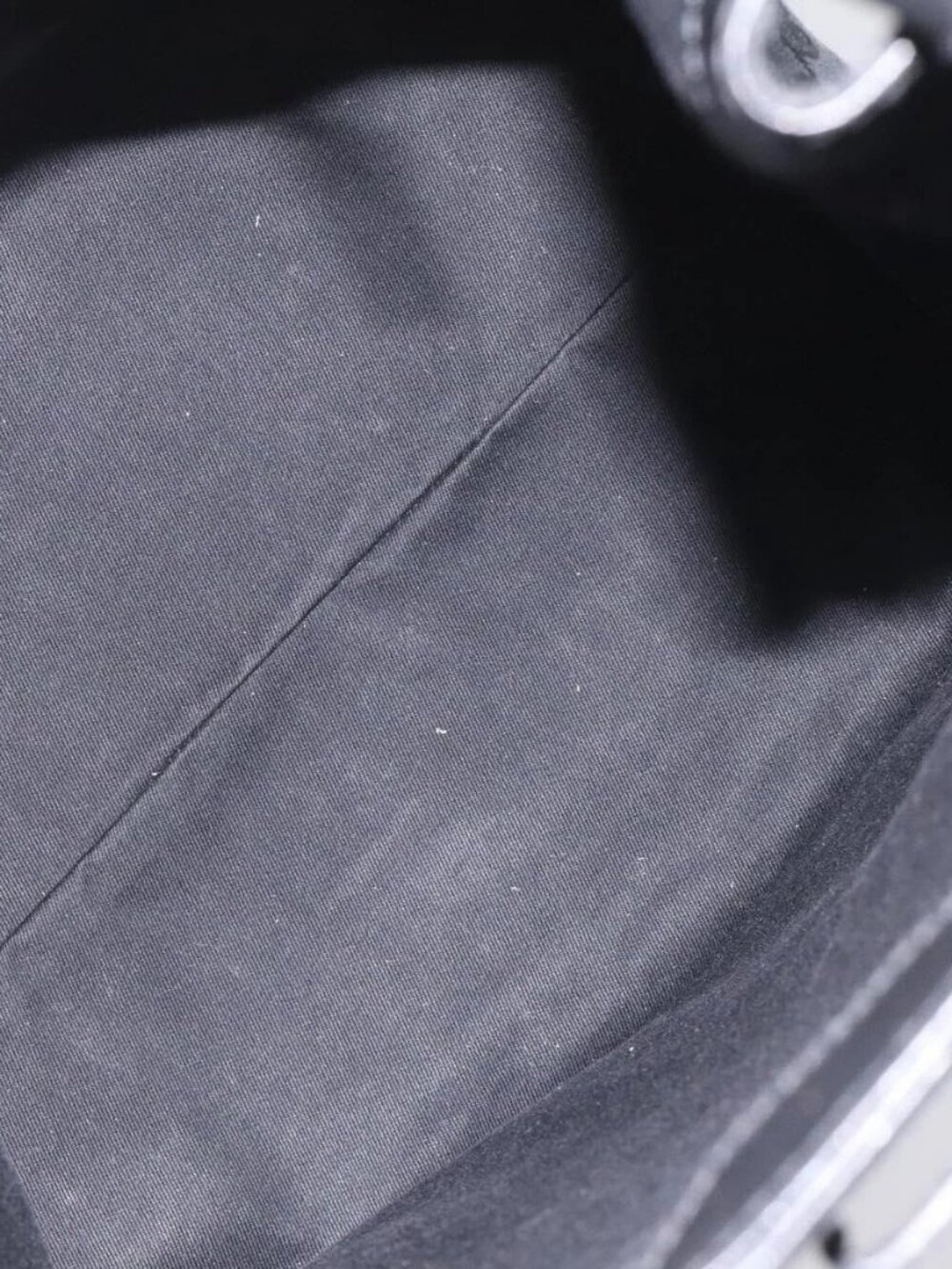 GUCCI GG Canvas Tote Bag Black Silver 109101 Auth nb119 - Picture 12 of 16